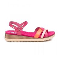 Sandales à plateforme - XTI - rose fuchsia - Femme - Compensé - 5 cm