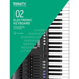 PARTITION Grade 2 Electronic Keyboard Exam Pieces 2019-2022