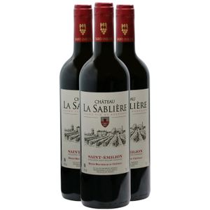 VIN ROUGE Château La Sablière Saint-Emilion 2016 - Vin Rouge