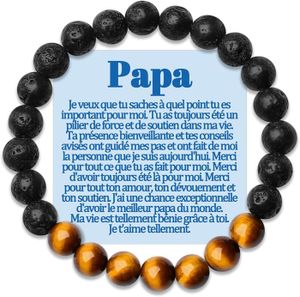 CHAINE DE CHEVILLE Beau Papa Bracelet Cadeau Papy Arriere Grand Pere 