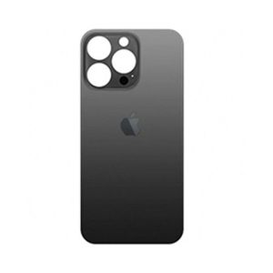 Vitre Arrière IPhone 13 Pro Max - Modèle Grand Trou - Couleur Or - Avec Adhésif Inclus