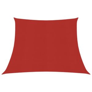 VOILE D'OMBRAGE Lavienrose Voile d'ombrage 160 g/m² Rouge 3/4x3 m 