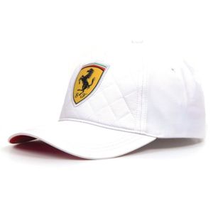 TENUE DE FOOTBALL Casquette Baseball Ferrari Scuderia F1 Team Cadriage - Ferrari - Adulte Mixte - Marron
