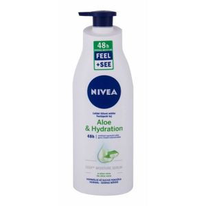 HYDRATANT CORPS Nivea 400ml Aloe & Hydratation 48h, Lotion Pour Le Corps