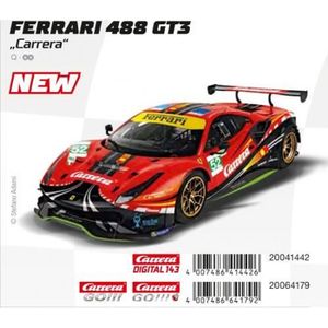 VÉHICULE CIRCUIT Carrera GO!!! 64179 Ferrari 488 GTE 'Carrera'