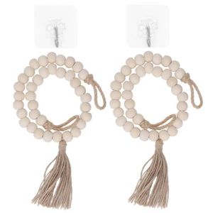 2 pièces/set perle design Rideau minimaliste aimant Rideau à nœud sangle  pour domicile, Mode en ligne