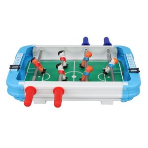 BABY-FOOT Mini Baby-foot KEENSO - Jeu de Football de Table Portable pour Enfants et Adultes - Blanc - Intérieur