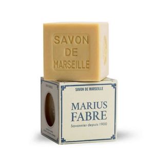 SAVON - SYNDETS Savon de Marseille blanc brut 400g - Marius Fabre 