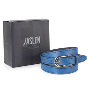 Ceinture Femme Synthétique Mauve - Longueur 90 Cm, Largeur 5,5 Cm - Occasion