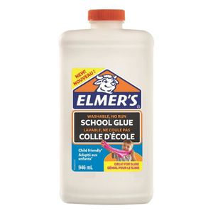 COLLE - PATE ADHESIVE Elmer's colle liquide blanche, lavable et adaptée 