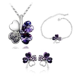 Parure Bijoux Nœud Celtique - Colliers, Boucles D'oreilles, Bague En Alliage Doré