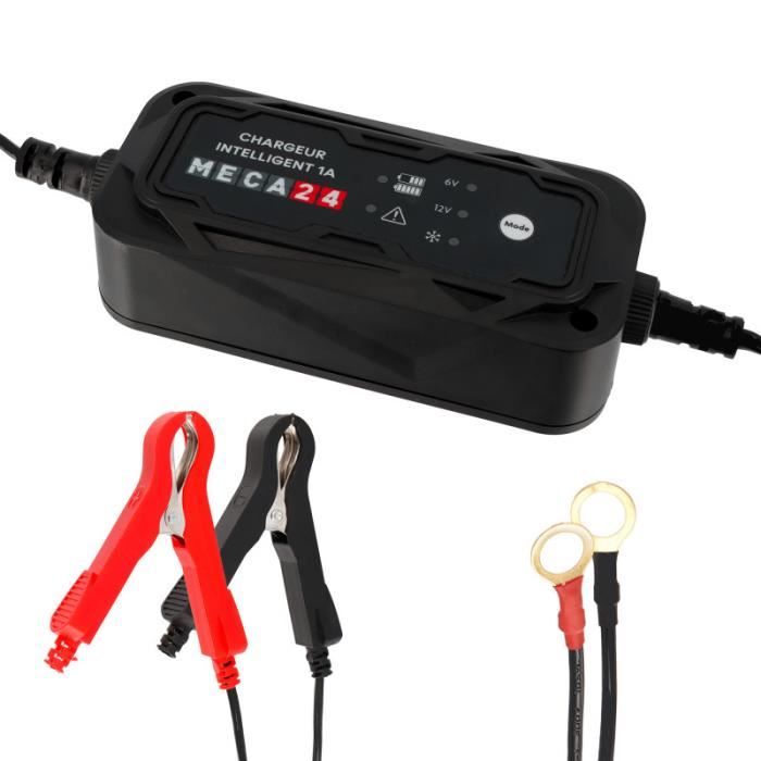 Chargeur de Batterie pour Quad Homologué, Moto et Scooter
