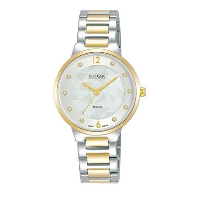 Montre Homme Quartz Bicolore Or/acier - Cadran Rond - Marque TechnoSport - Neuf Avec étiquettes Et Boîte