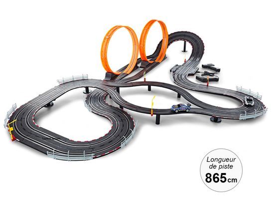 Circuit Scalextric Compact Grand Challenge - Piste Course Voitures Télécommandées 1:43 - Jeu Famille Enfant Interactif