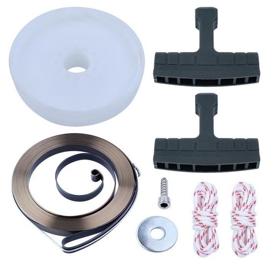 Kit De Démarreur Pour Tronçonneuse Husqvarna 61, 268, 272 - Poulie + Ressort + Corde