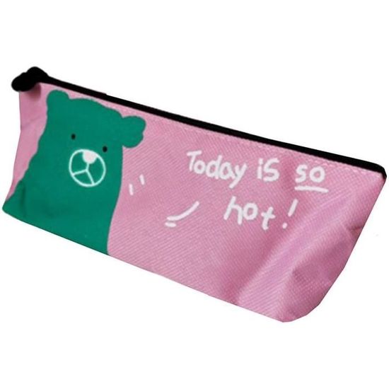 Kit Fournitures Scolaires Capybara - Trousse Mignonne Avec Stylos, Autocollants, Clips, Cadeau Enfant