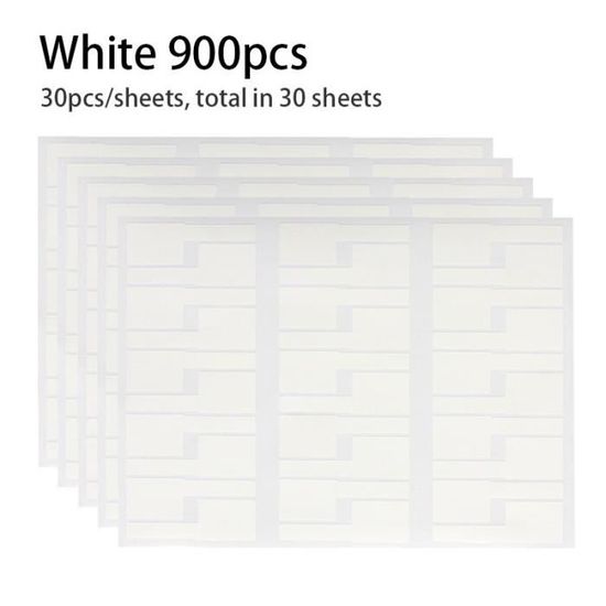 900 Autocollants Interrupteur Transparents - Pour Tableau électrique, Maison, Bureau | Motifs Créatifs