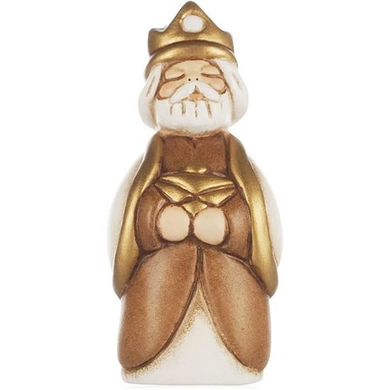 Ensemble Rivière Pour Crèche THUN – 2 Pièces Céramique (droite 15 Cm, Courbe 13 Cm), Décoration Noël