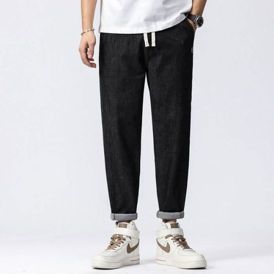 Jean Droit Homme Diesel Loozy Comfort - Taille élastique 2XL - Couleur Gris - Neuf Avec étiquettes