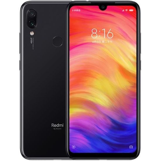 XIAOMI Redmi Note 7 64 Go Noir