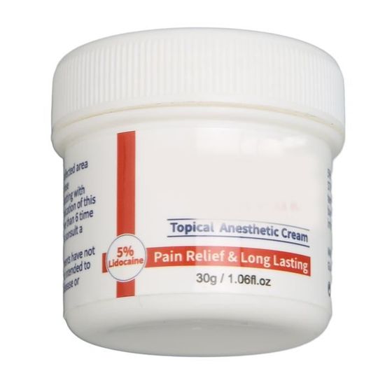 TMISHION Crème anesthésiante pour tatouage Tatouage crème anesthésiante soulagement de la