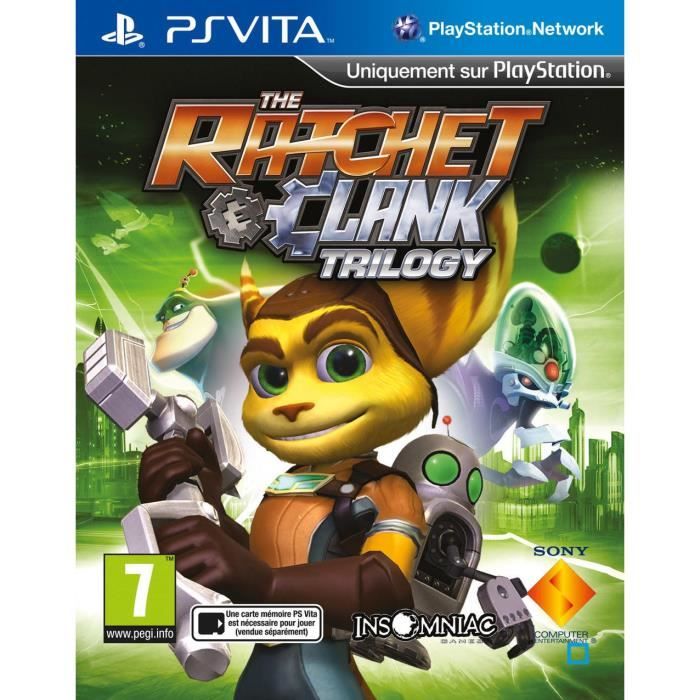 Ratchet & Clank Trilogy Jeu PS Vita
