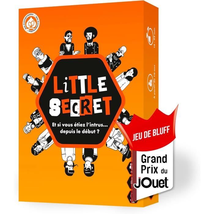 Secret Identity – édition Voyage, Grand Prix Du Jouet 2022 – Jeu D’ambiance 3 à 8 Joueurs Dès 10 Ans