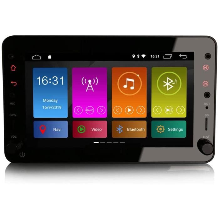 7 pouces android 10.0 autoradio pour alfa romeo brera spider 159 sportwagon stéréo support gps sat nav bluetooth wifi 4g dab + rds