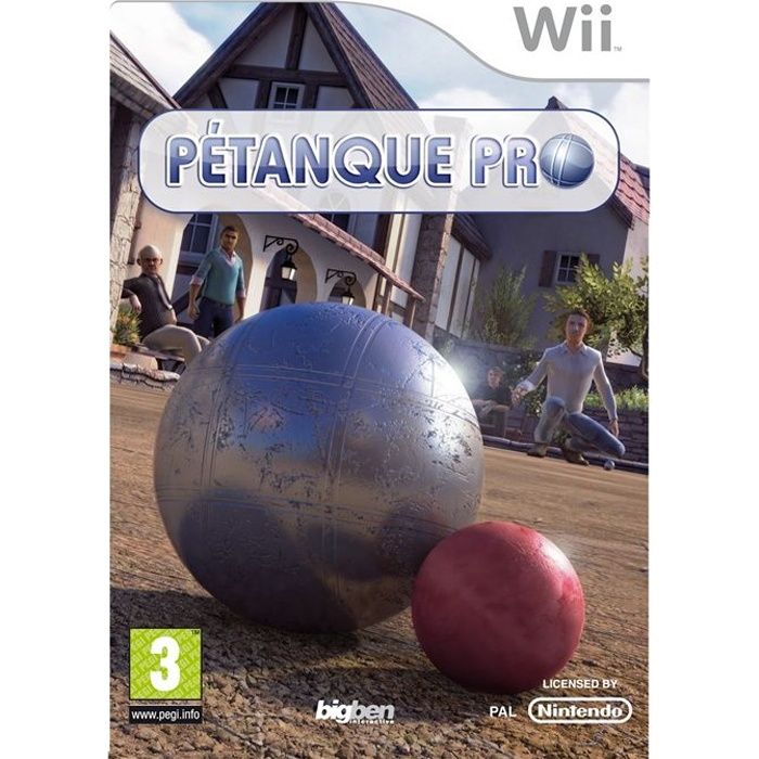 PETANQUE PRO / JEU CONSOLE NINTENDO WII