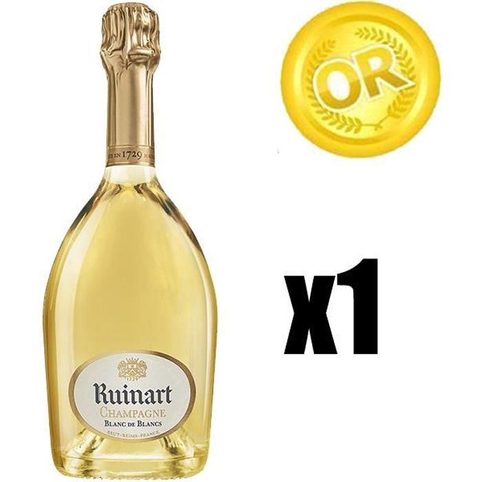 X1 Ruinart Blanc de Blancs 75 cl Champagne
