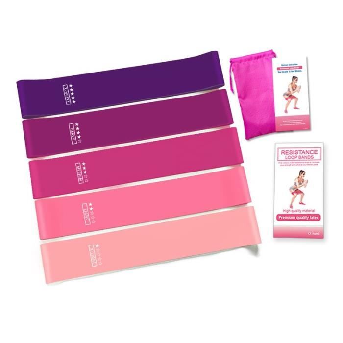 Sport Yoga résistance bandes Fitness entraînement élastique Tension bande musculation Yoga bo - Modèle: 01 Standard - HSJSTLDB00529