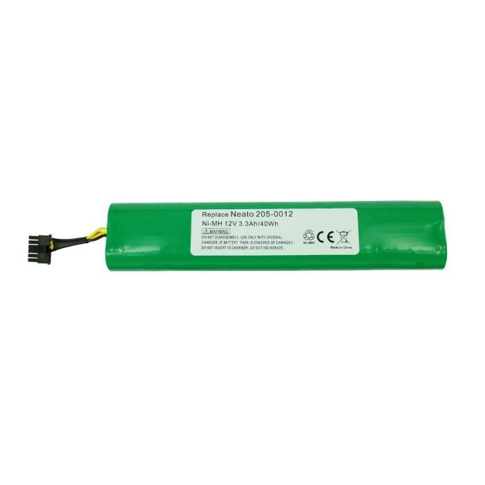 PowerSmart® Batterie NiMH 3600 mAh 12 V pour Neato 75, Botvac 85, Botvac 945-0129, Botvac D7500, Botvac D85, 205-0012
