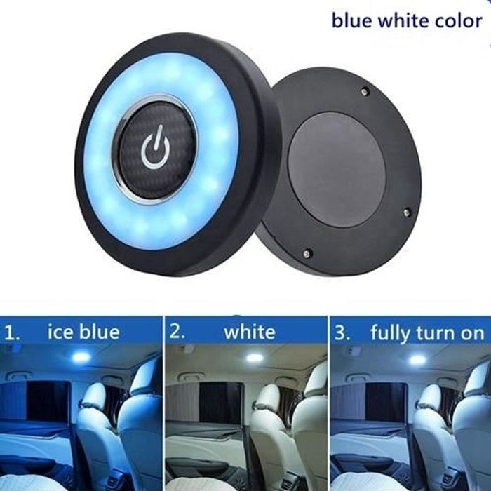 Lampe de lecture LED, accessoires d'intérieur de voiture, pour Suzuki Vitara Jimny Grand Vitara SXR blue white