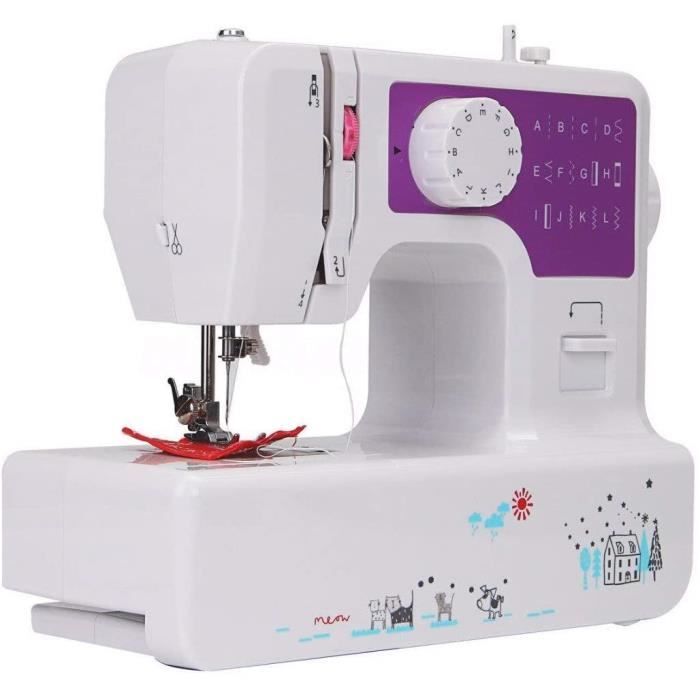 GOOCO Machine Á Cou e Électronique, Machine À Cou e Portable-Machine a Cou e avec Tiroir pour Accessoires, 121