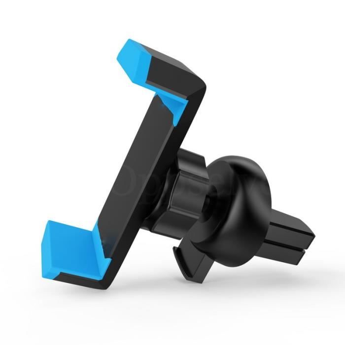 Support de téléphone de voiture pour iPhone 11 X Xs Max Xr 8 7 6 S Samsung Galaxy S9 S8 support de montage - Type Blue With Clip