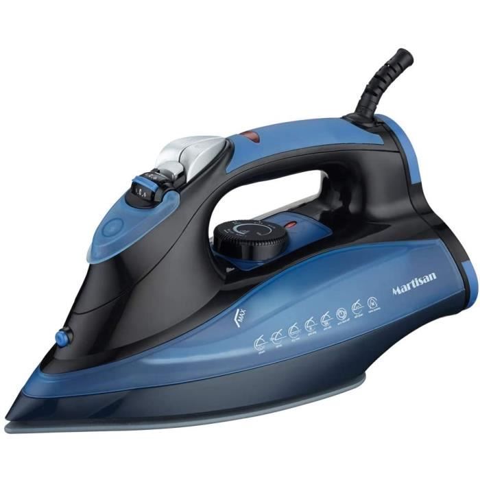 Martisan Fer à Repasser Vapeur, Très chaud 2600W Fer à repasser arrêt automatique SG-5008