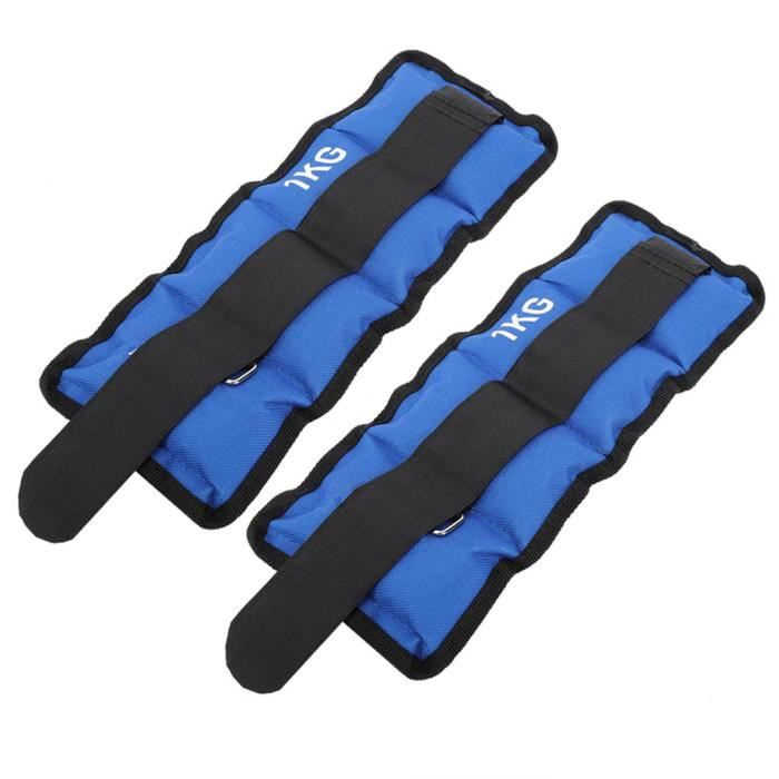 ARAMOX Équipement de musculation 2 Pcs jambe cheville poignet sac de sable poids sangle force équipement de formation pour Gym