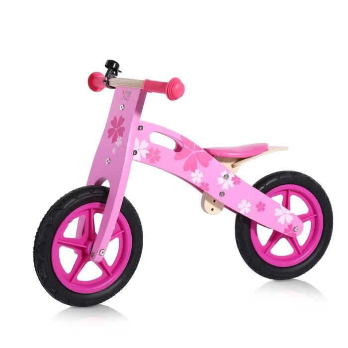 Baby Vivo Draisienne pour Enfants en bois - Pinky