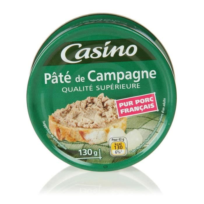 Pâté de campagne - Qualité supérieure - 130g