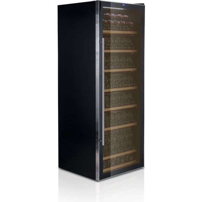CAVISS- C1199CBE2 - Cave de conservation - 199 bouteilles - Porte verre-Système anti vibration - Eclairage LED