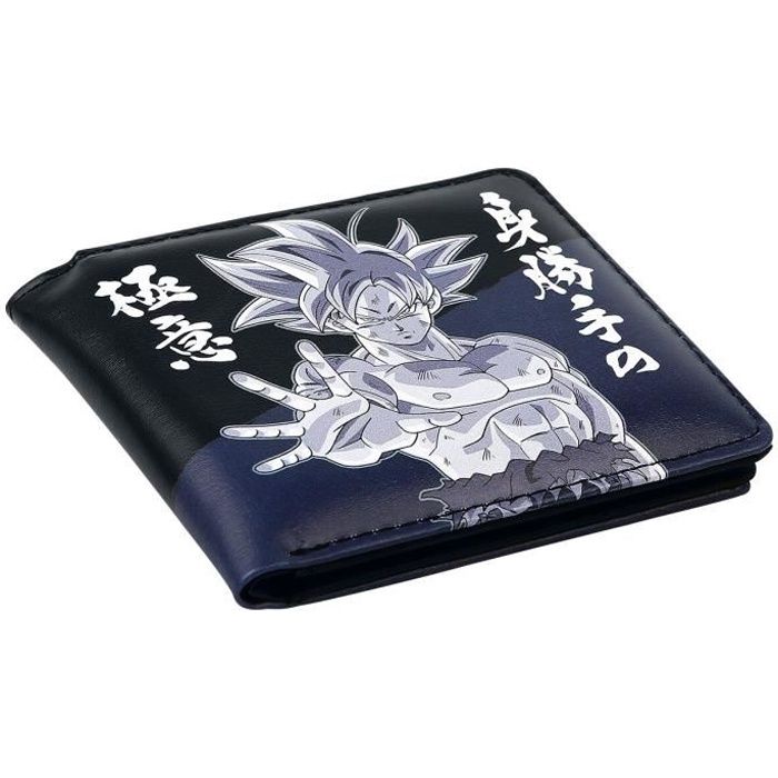 Dragon Ball Dragon Ball Super - Ultra Instinct Unisexe Portefeuille noir/lilas