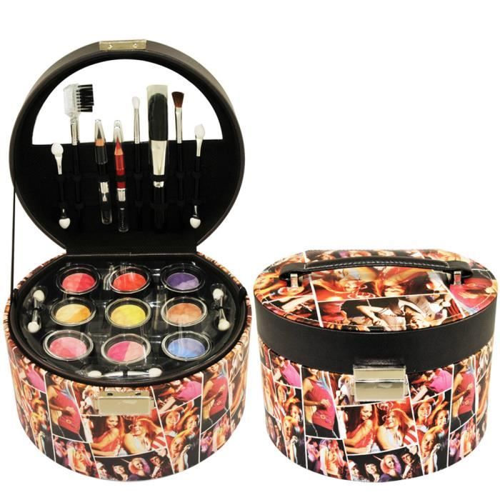 Coffret cadeau coffret maquillage mallette de maquillage fashion disco - 36pcs