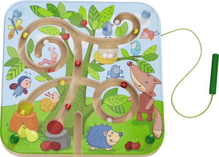 HABA - Jeu Magnétique Arbre Labyrinthe - à partir de 2 ans, 301057