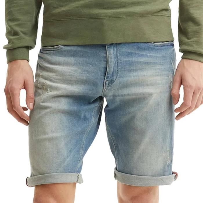 Short en jeans Bleu Clair Homme Petrol Industries SHO003