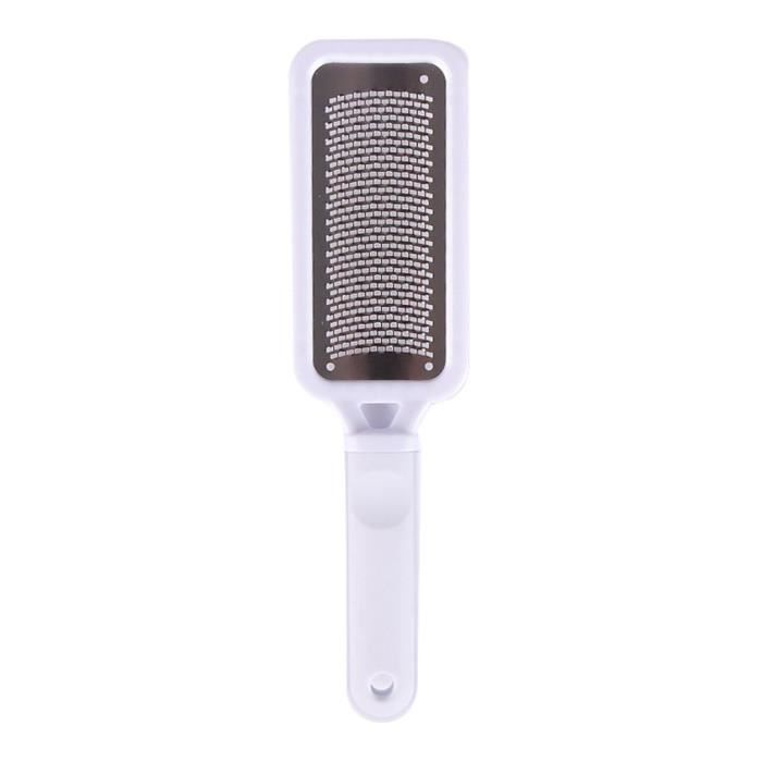Lime Gratte Corne Pied – Peau Pedicure Morte Pied - Râpe à Pied Professionnelle - Rapeuse Pierre Ponce Pieds - blanc