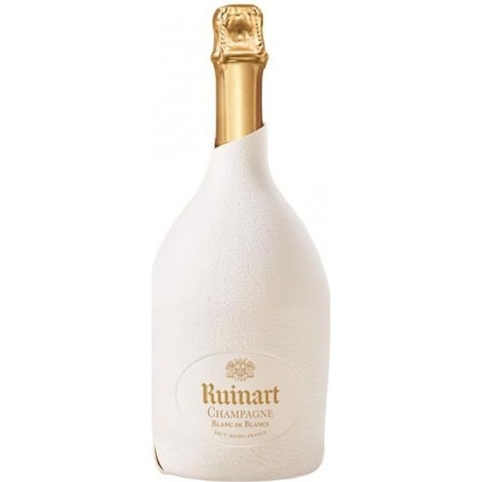 6x Ruinart Blanc de Blancs - Etui Seconde Peau - Champagne AOC