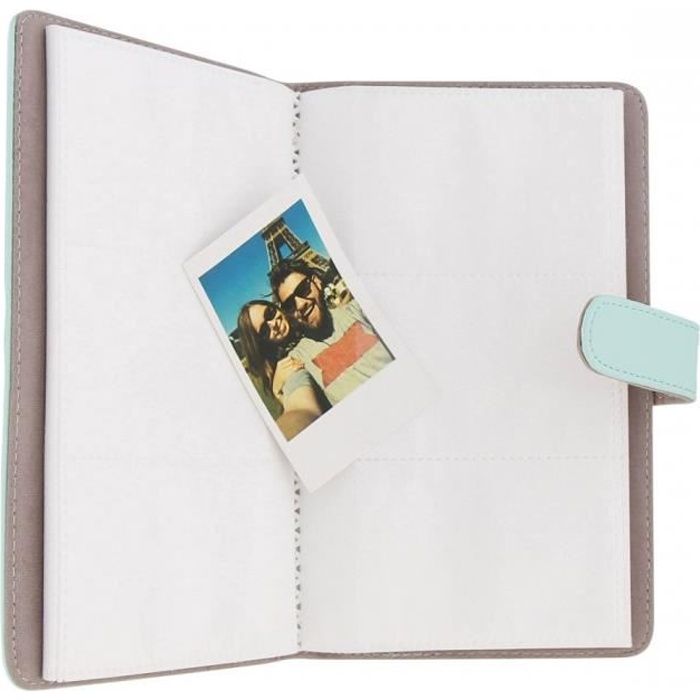 TNB LENSY - Album photo Instax mini 108 photos Bleu