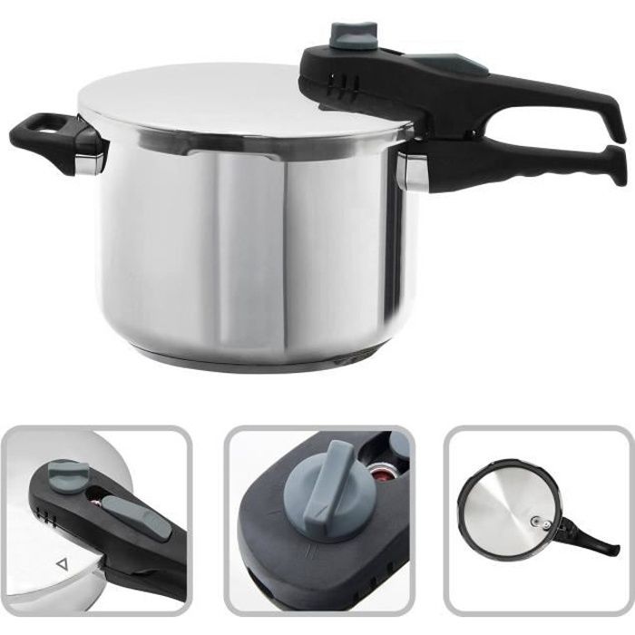 Autocuiseur, Cuiseur à Pression, 6 Litre(s), Capacité: 6 L