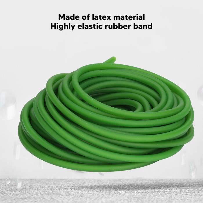 NEUF Tube Élastique en Latex Pr Assembler Un Fronde Lance-pierre Pour La Chasse Ou Compétition 10M DQ FRANCE