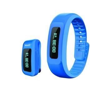 Bracelet et clip ceinture pour Bracelet connecté MYCOACH BW-F17B Bleu